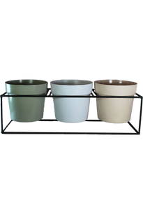 The Home Pot With Stand With 3 Different Color-L-1850