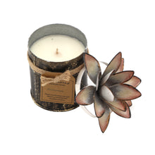 Load image into Gallery viewer, The Home White GLD Tin With Lotus Candle-TWC-8
