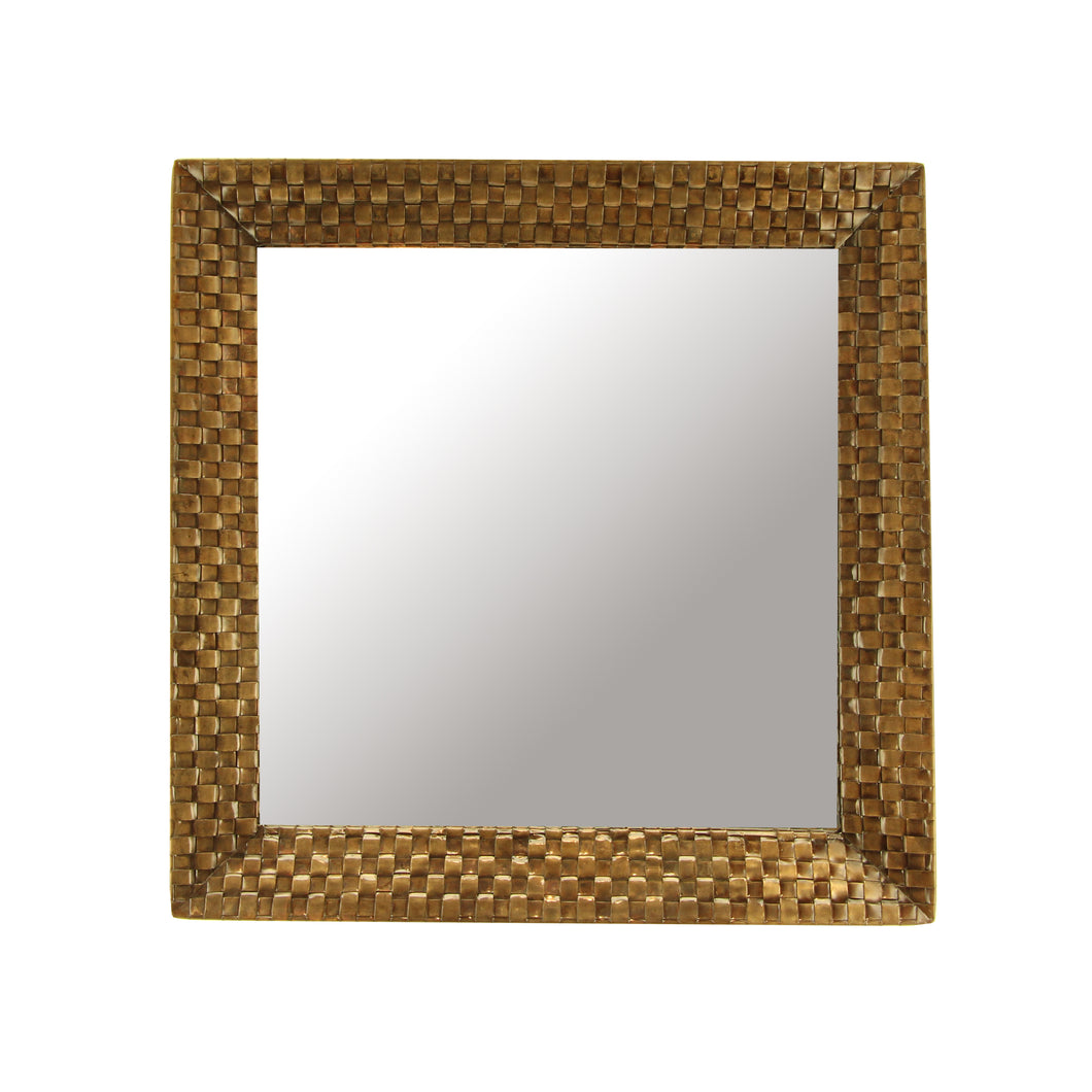 The Home Mirror Square Gold IR962