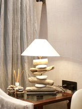 Load image into Gallery viewer, The Home Sulat Lamp W/Stone
