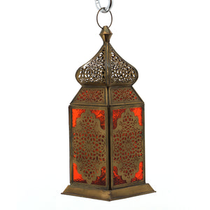 The Home Hanging Lantern Antique Brass F42-02