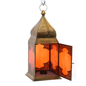 The Home Hanging Lantern Antique Brass G185-02
