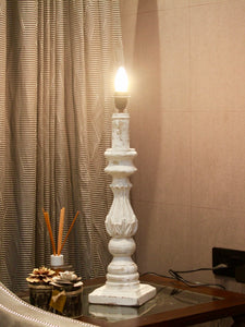 The Home Table Lamp Carving Straight Big