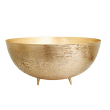 Load image into Gallery viewer, The Home Bowl with Legs Planter Brush Gold BG1973-A
