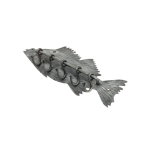 The Home Hand Forged Iron Hardware Iron Fish Hanger MS-50