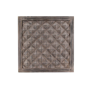 The Home Wall Squre Panel 3D Square Chocolate