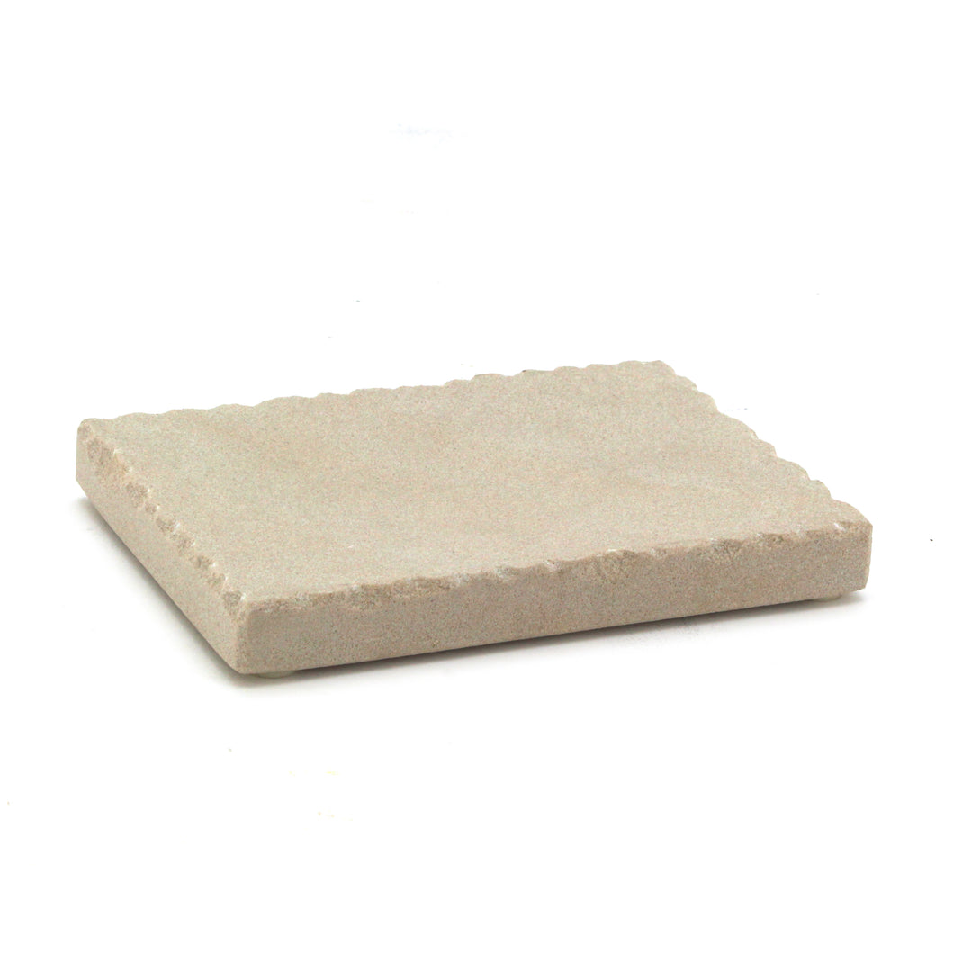 The Home Mint Sandstone Chipped Soap Tray