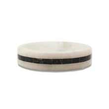 Load image into Gallery viewer, The Home Marble Soap Tray Black Border
