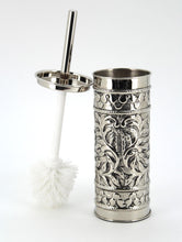 Load image into Gallery viewer, The Home Brass Embossed Toilet Brush Holder
