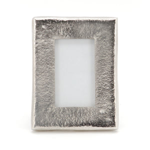 The Home Metallic Phot Frame Silver Medium 6X8 Inch
