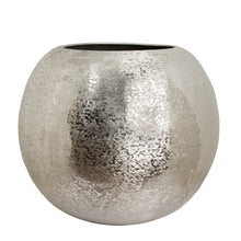 Load image into Gallery viewer, The Home Flower Pot Planter Textured Silver Big BN1500-A
