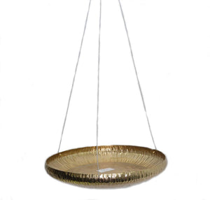 The Home Hanging Tray Planter Large Gold GD1193-A