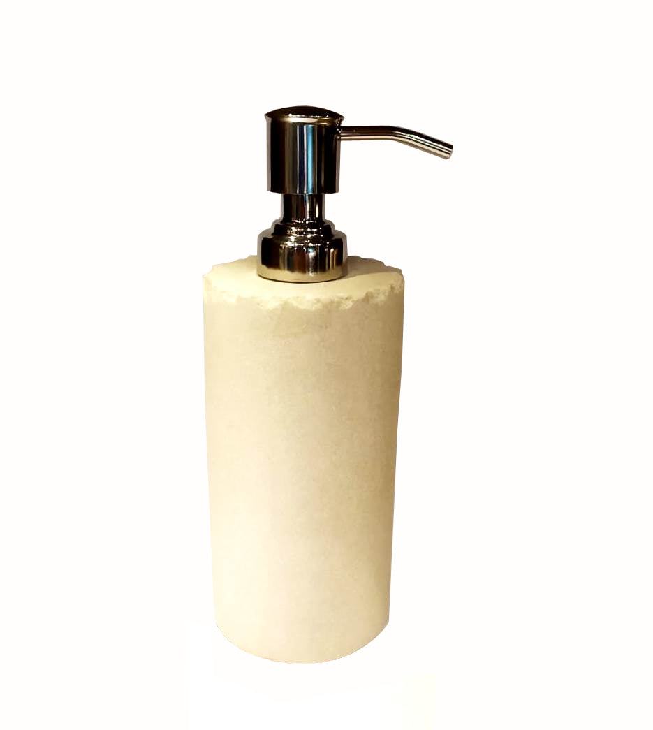 The home Mint Sandstone Chipped Soap Dispenser